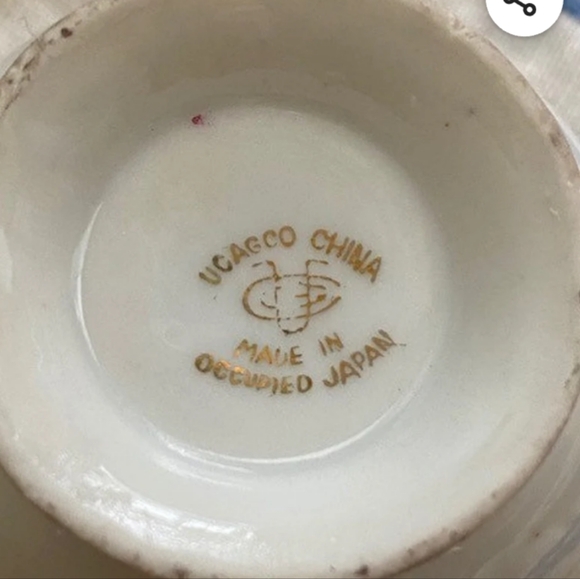 Ucagco Ocupied Japan Tea Cup and Saucer. - Picture 3 of 3